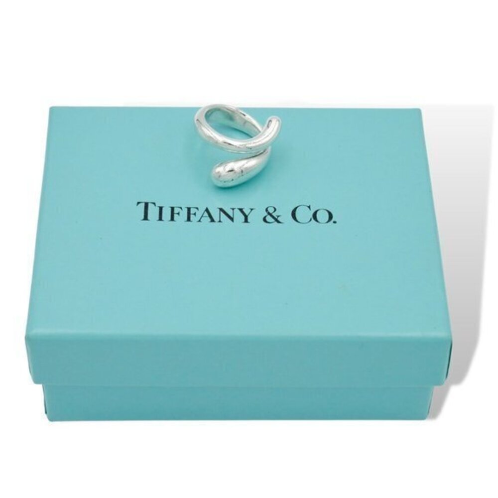 Tiffany & Co. | Elsa Peretti Teardrop Ring | Sterling Silver | Size 3.5